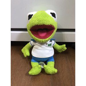 Disney Kid Kermit The Frog Plush Toy Stuffed Animal Green 13In